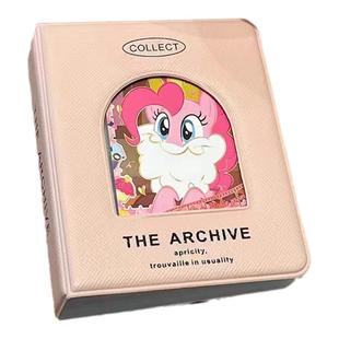 小马宝莉卡册镭射追星小卡收纳册少女心一宫格迷你3寸拍立得相册