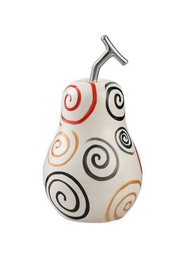 创意现代简约抽象手绘苹果梨摆件