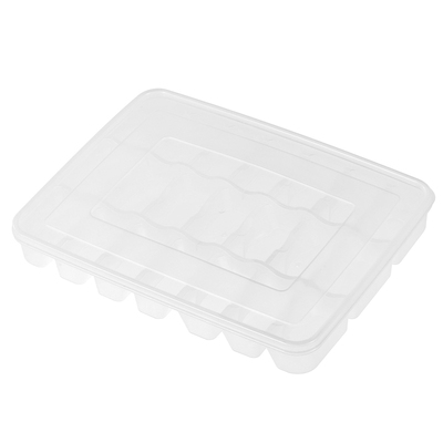 商用食品冷冻保鲜盒独立分格多层