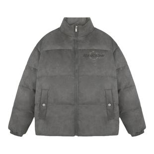 BJHG不计后果环保麂皮绒棉服男冬装保暖加厚外套情侣防寒服棉衣女