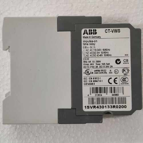 ABB CT-VWS Impulse-on Time Relay 1SVR430133R0200 – New Surp