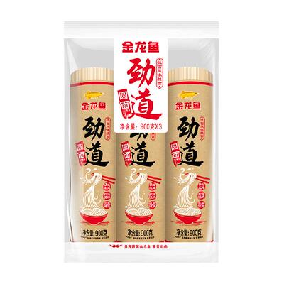 金龙鱼劲道拉面挂面900g×3包