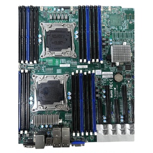 超微X10DRI-LN4+双路X99 2011-3主板C612支持E5 V3/V4服务器DDR4