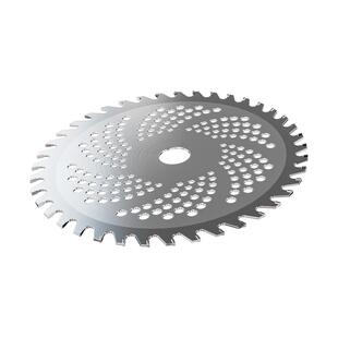 汽油割草机配件专用刀片一字锰钢钢丝打草头除草机锯片通用工作头