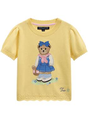 TeenieWeenieKids套头短袖毛衣