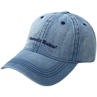 牛仔帽子女春夏新款棒球帽遮阳韩版街头时尚复古字母刺绣鸭舌帽潮