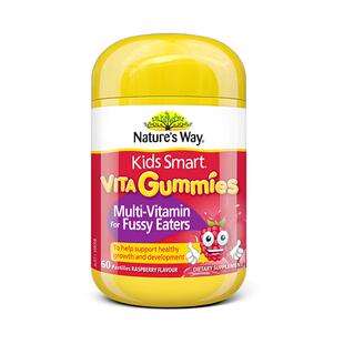 Nature's Way佳思敏儿童吃饭香复合维生素B族多维锌营养软糖挑食