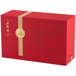 【年货抢购中】五粮液龙年马年生肖纪念白酒礼盒52度500mL送礼