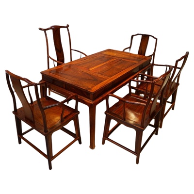 森迈红木茶桌加厚独板价格实惠