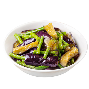 宅便利料理包豆角茄子200g预制菜素菜盖浇饭速食小碗菜商用方便菜