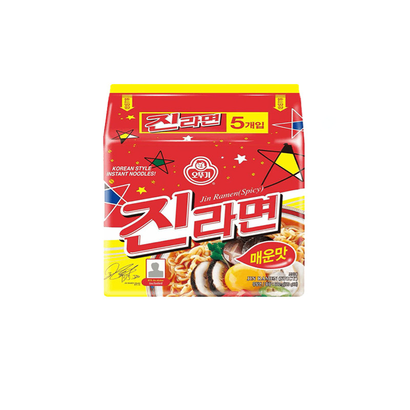 韩国不倒翁金拉面芝士海鲜火热面