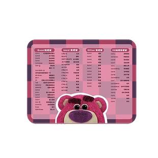 鼠标垫快捷键小号办公室桌垫子女生excel可爱卡通键盘垫电脑桌垫