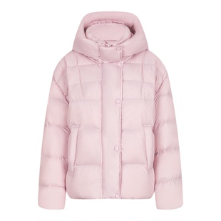 【所有姐姐的衣橱直播间】秋水伊人通勤连帽羽绒服时尚短款面包服