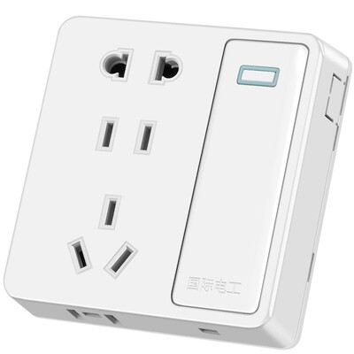 国际电工开关插座面板多孔墙壁