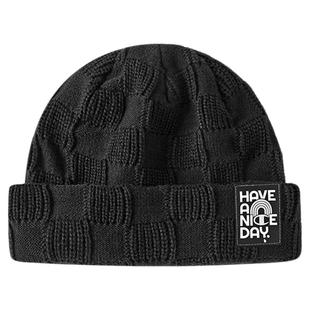 Champion冠军格纹针织帽幸运帽男女情侣冷帽冬天日常保暖官方正品