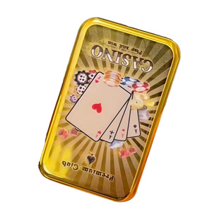 我要验牌发声玩具给我擦皮鞋挂件按压解压整蛊道具EDC推牌减压器