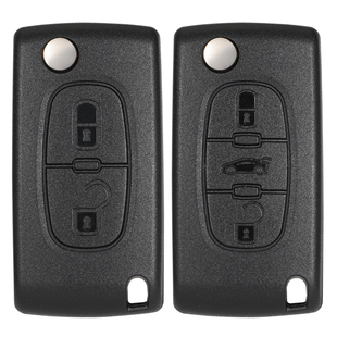 雪铁龙世嘉 凯旋C4 C5钥匙壳 标致307 308 408汽车遥控器改装替换