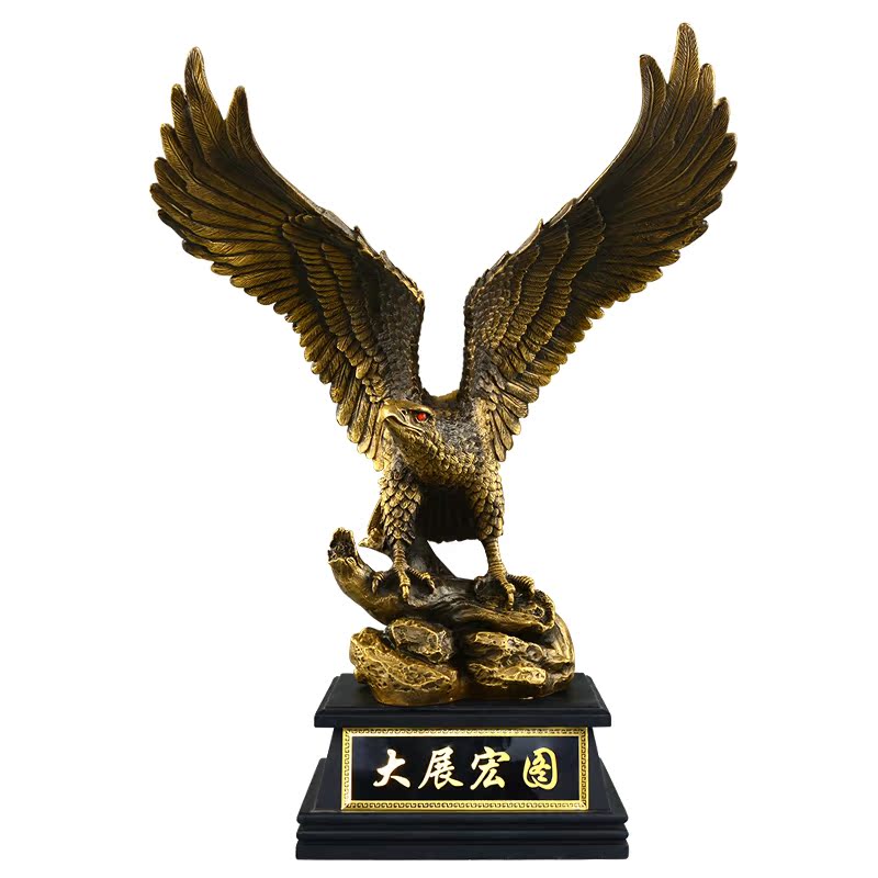 黄铜大展宏图摆件办公室