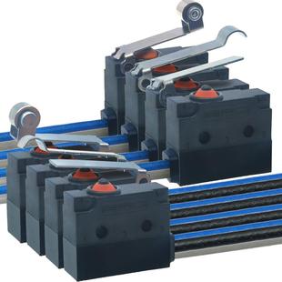 【5只装】小型防水微动开关带3线叉车常开常闭行程限位微动开关