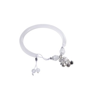 国风平安锁手镯铃铛流苏一步一摇手链女新中式猫眼石情侣闺蜜手串