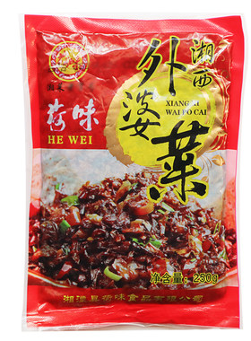 荷味外婆菜酱腌菜湖南特产下饭菜