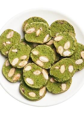 意式全麦坚果饼抹茶味