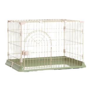 创逸兔子笼子大空间大号狗笼猫笼小型犬泰迪比熊室内家用带厕所