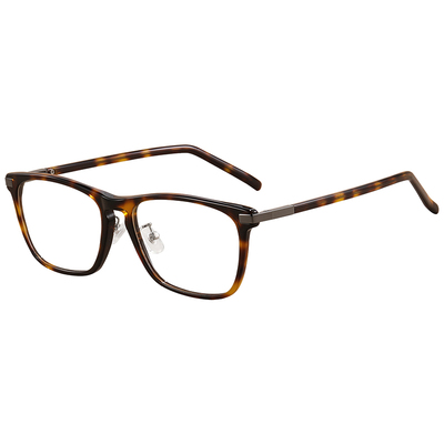 复古玳瑁色眼镜女近视可配度数