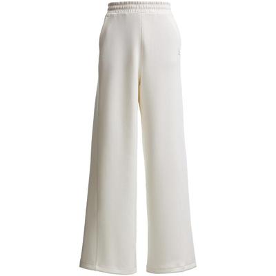 SEASONHIGH秋季款女士休闲裤直筒松紧腰字母刺绣立体剪裁约克设计