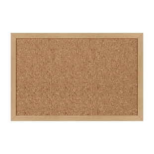 Brandland/贝来云极橡木色软木板家居用墙面装饰板挂式照片背景墙便签备忘留言板ins碎花纹理水松板愿景墙贴