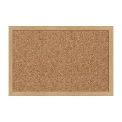 Brandland橡木色框软木板照片墙