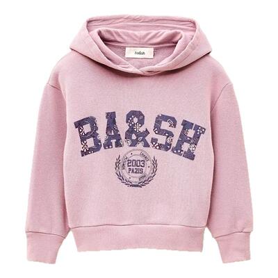 【亲子系列】bash2025新款秋季运功街头儿童款连帽卫衣1E25KBAM