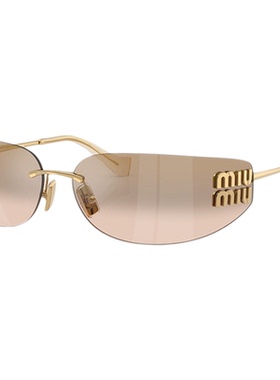 MIUMIU缪缪女款高级感无框太阳镜