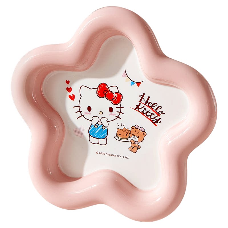 HelloKitty陶瓷碗盘餐具套装