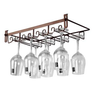 红酒杯架倒挂家用高脚杯挂架轻奢葡萄酒杯酒架摆件架子悬挂免打孔