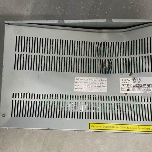 询Hitachi KOKUSAI CQ1720 CPU Tem