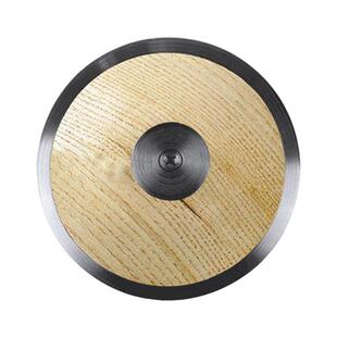 沃尔克铁饼木质铁饼1公斤1.5KG2kg铁饼木铁饼田径投掷柄比赛训练