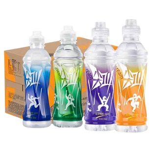 农夫山泉尖叫550ml*15瓶整箱茶氨酸型黄金桃味紫色补充电解质饮料