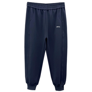 秋冬新款大码200斤胖mm宽松显瘦束脚卫裤加厚加绒休闲运动裤女裤