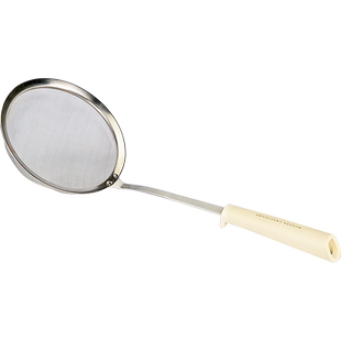摩登主妇316L不锈钢大漏勺细网家用厨房过滤网网筛漏网捞面勺笊篱