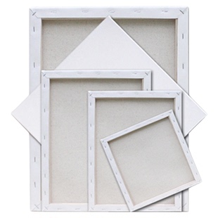 油画框15x15油画框纯棉布画框亚麻油画布帆布画框学生手工diy画板