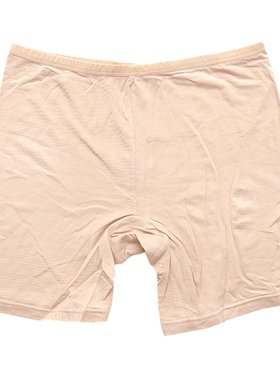 竹纤维一片式无痕白色夏季安全裤