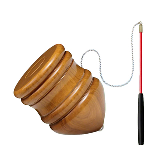 实木陀螺冰尜儿童玩具成人冰嘎男孩木头抽打专用老式带鞭绳子木质
