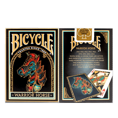 bicycle十二生肖战马扑克牌