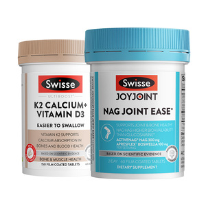 【直播专属套组】Swisse斯维诗K2迷你钙+NAG熟氨糖