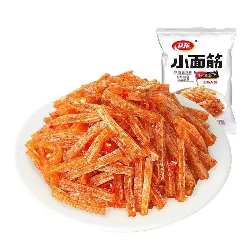 卫龙香辣小面筋解馋零食50包