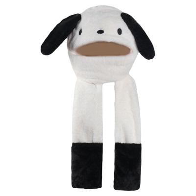 捏捏耳朵会动可爱帕恰狗三件套