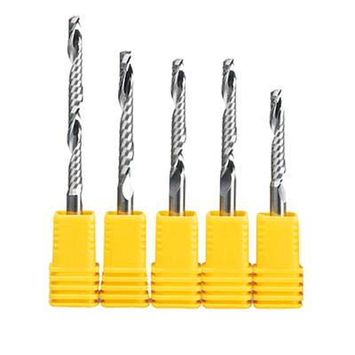 单刃螺旋铣刀亚克力木工耐磨