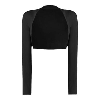 健身披肩运动瑜伽上衣短外套长袖