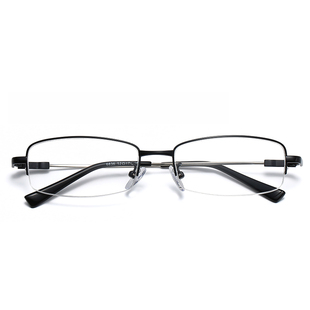 记忆半框近视眼镜75/100/125/150/175/200/225/250/275/300/325度